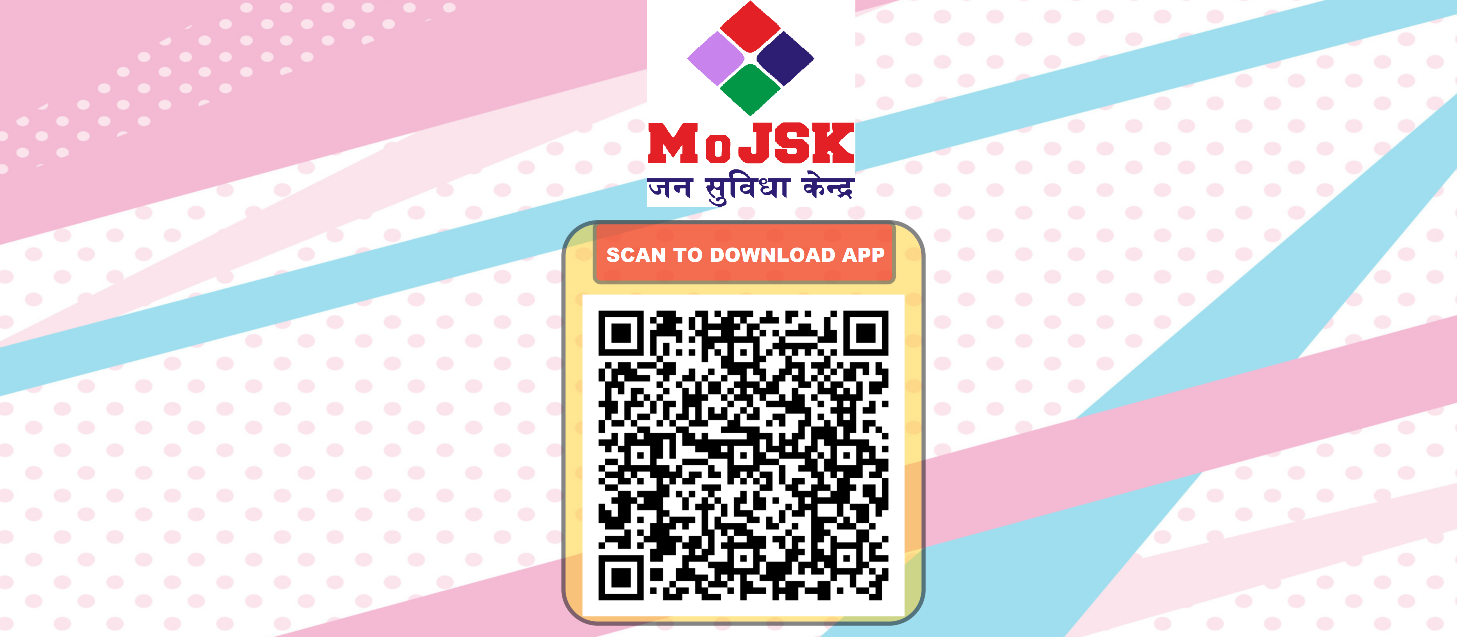 MoJSK App Promotion Poster